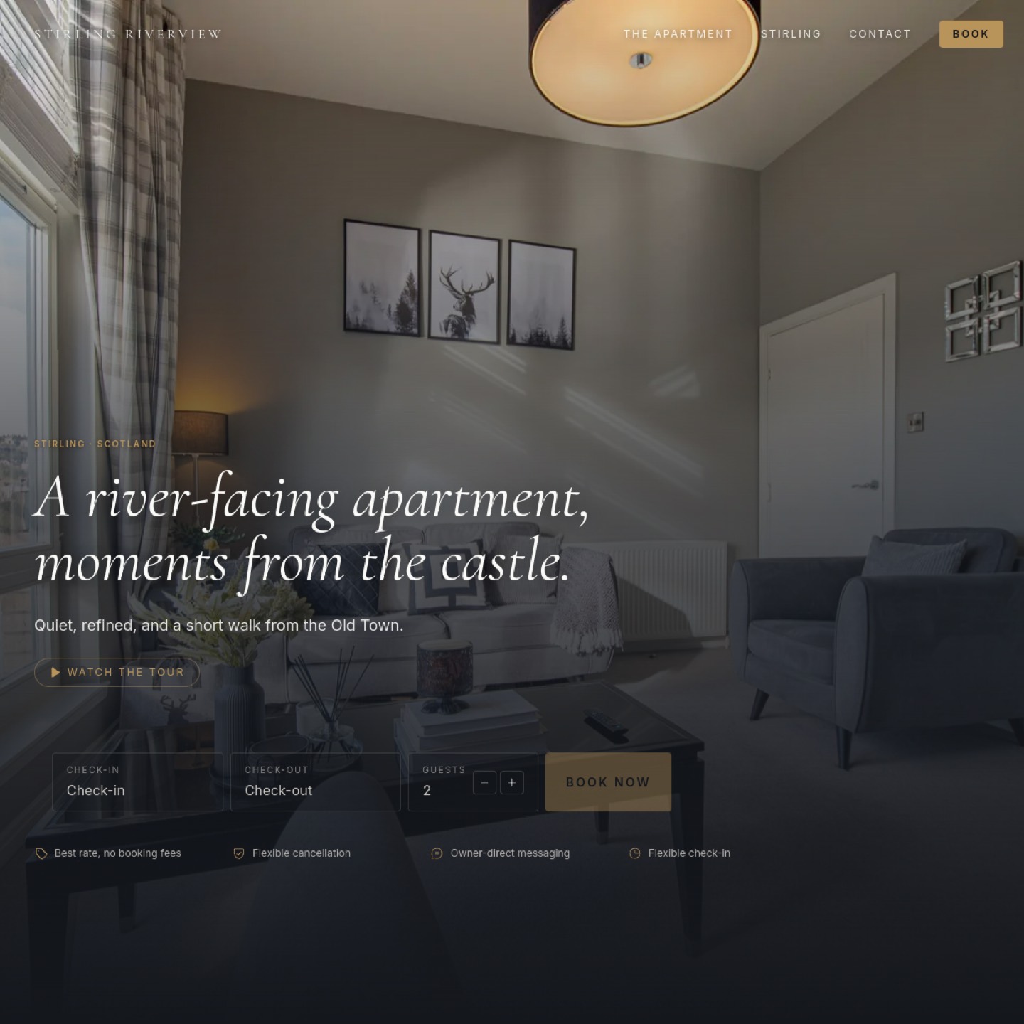 Stirling Riverview website